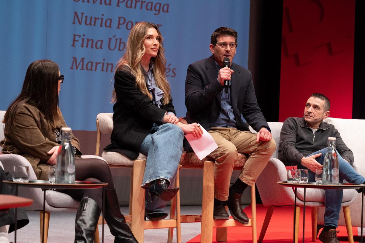 El alcalde Jorge Rodríguez, durante un momento de su participación en su mesa redonda.