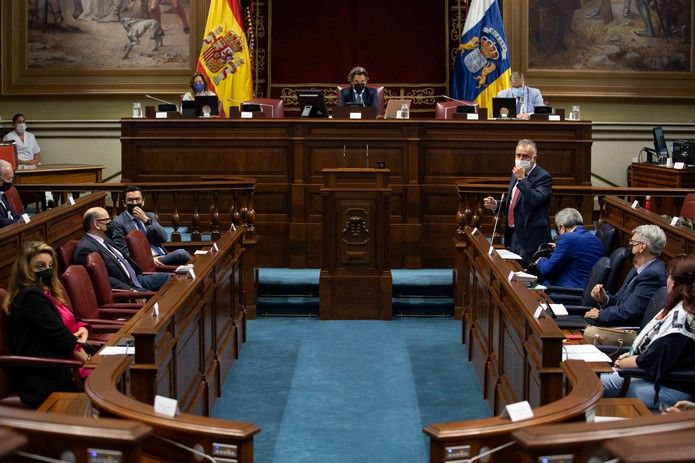 Pleno del Parlamento de Canarias (8/6/21)