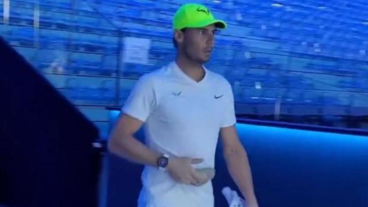 Rafa Nadal ya está en Turín para las Finales ATP
