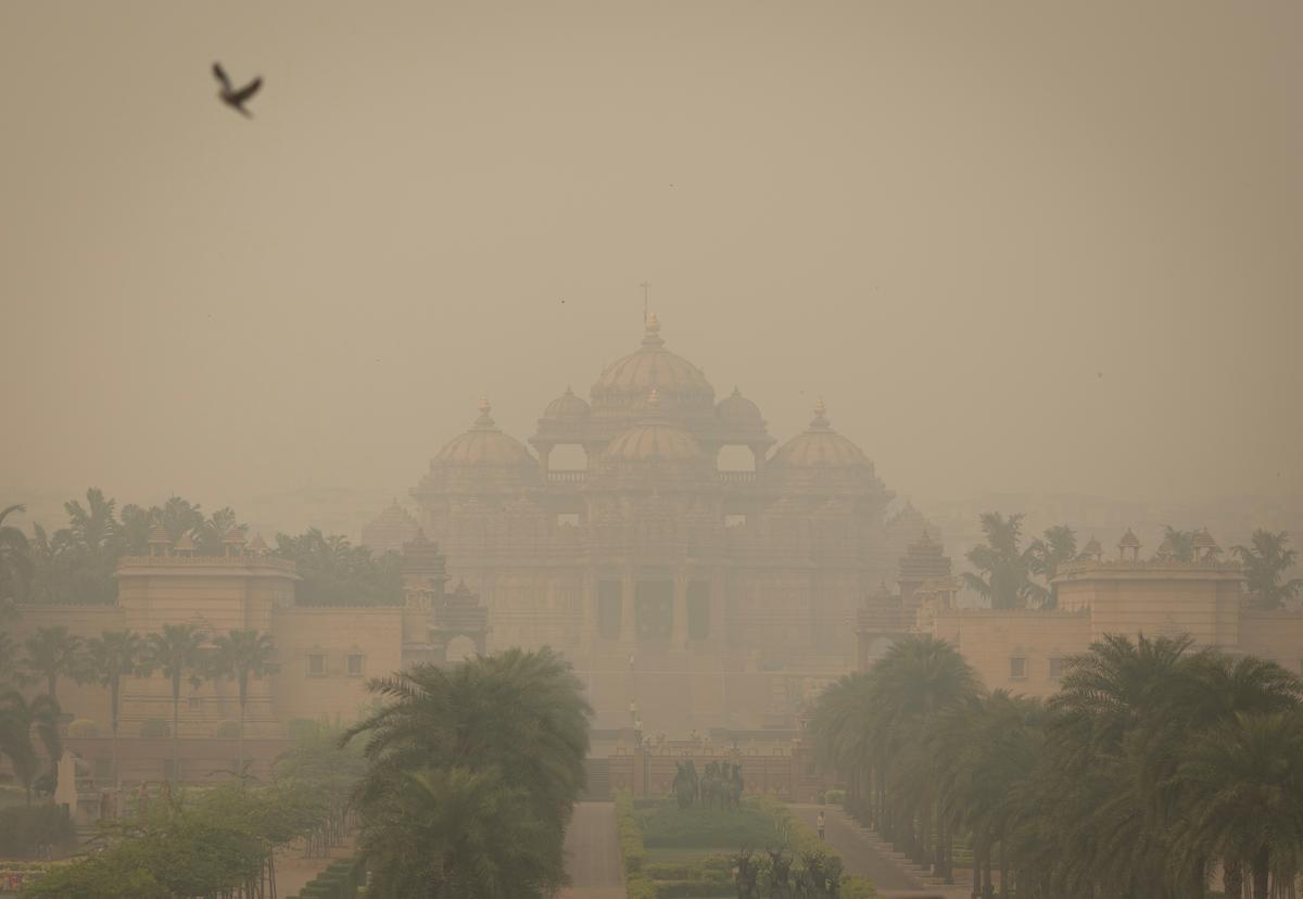 La polución enturbia el cielo de Nueva Delhi