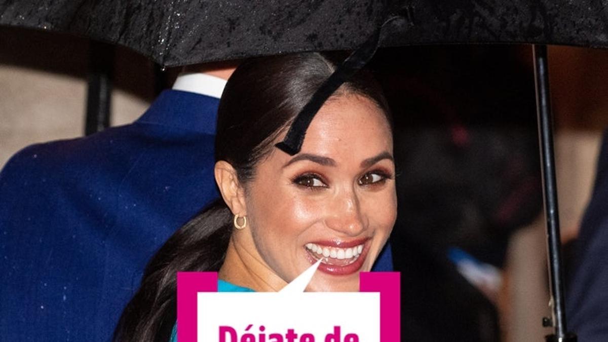 Meghan Markle sonriendo