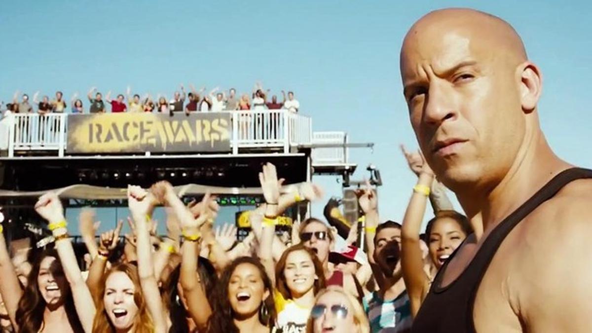 Vin Diesel, en un fotograma de 'Fast &amp; furious 7'.