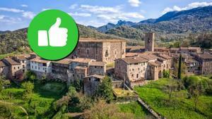 Santa Pau, pueblo de Girona