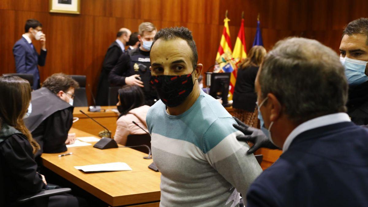 El hermano de la víctima se encaró con Achraf tras escuchar el veredicto