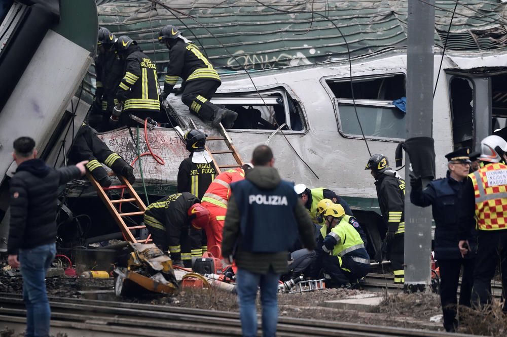 Accident de tren a Milà