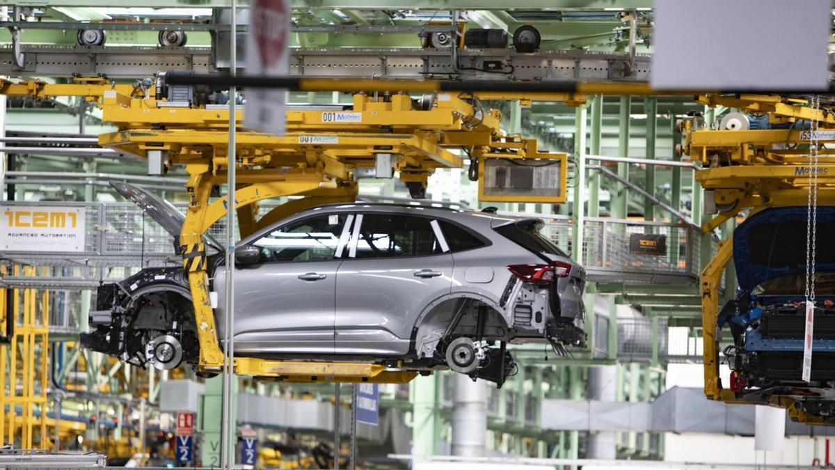 Imagen de archivo de la planta de Ford en Almussafes.