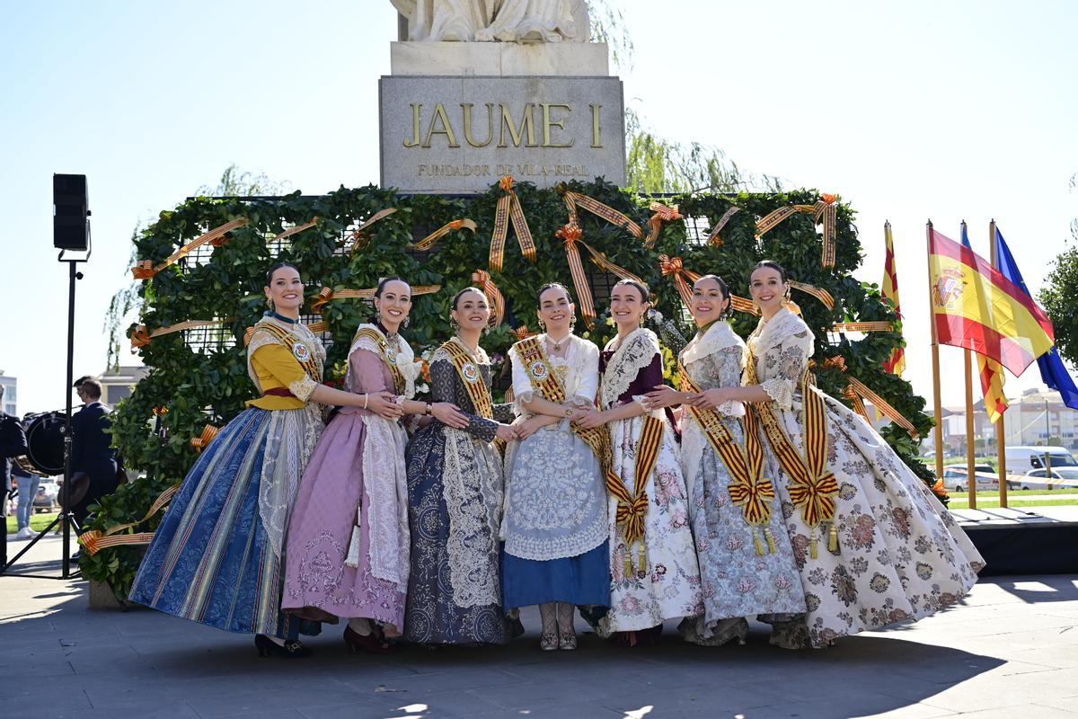 Galeria de fotos de l'homenatge a Jaume I en les festes fundacionals de Vila-real