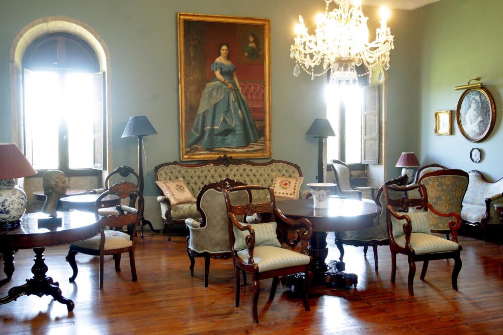 Así es el interior del Pazo de Meirás