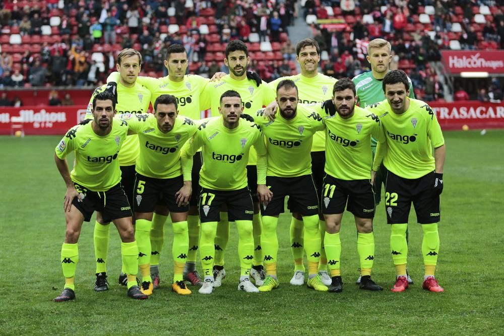 El Córdoba CF cae ante el Sporting.