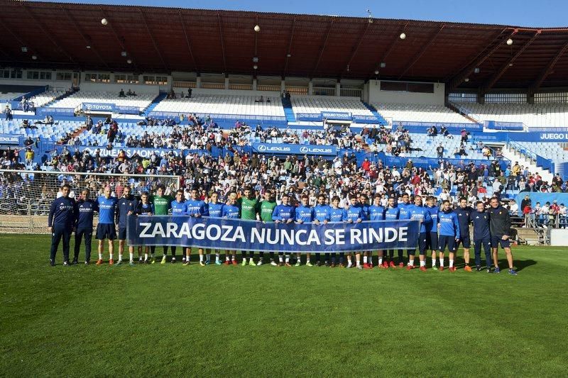 Entrenamiento de puertas abiertas del Real Zaragoza