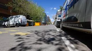 La zona naranja para residentes llega a la Petxina con 1.419 plazas