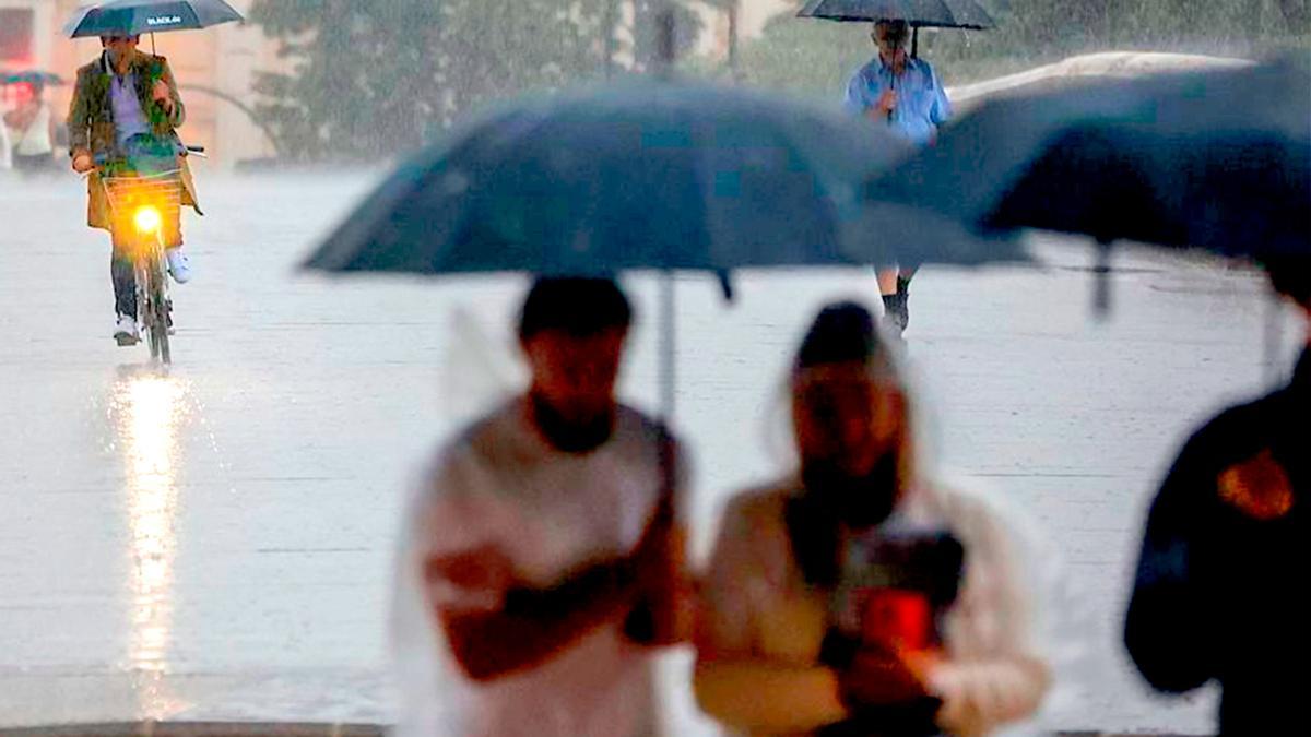 Las lluvias de nuevo llegan a Andalucía.