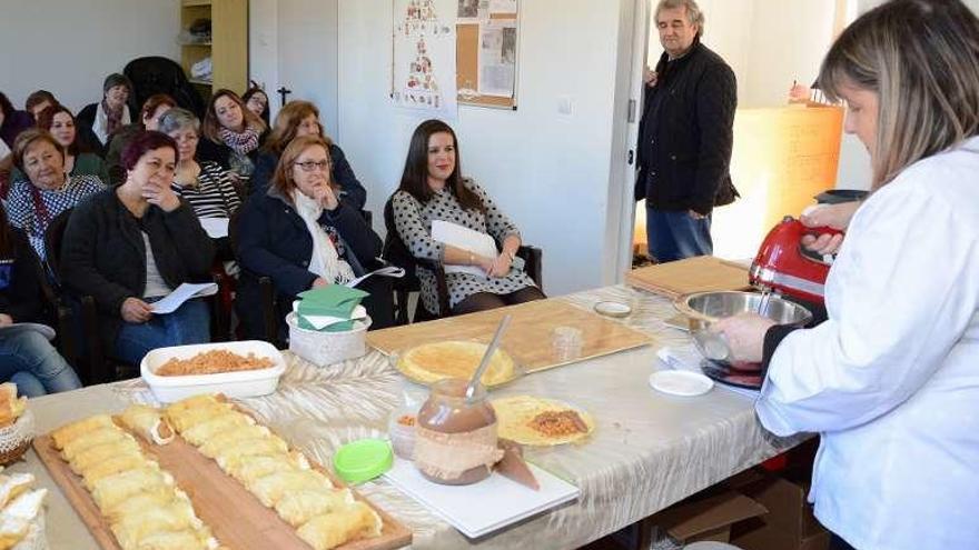 Curso gastronómico celebrado ayer. // FdV