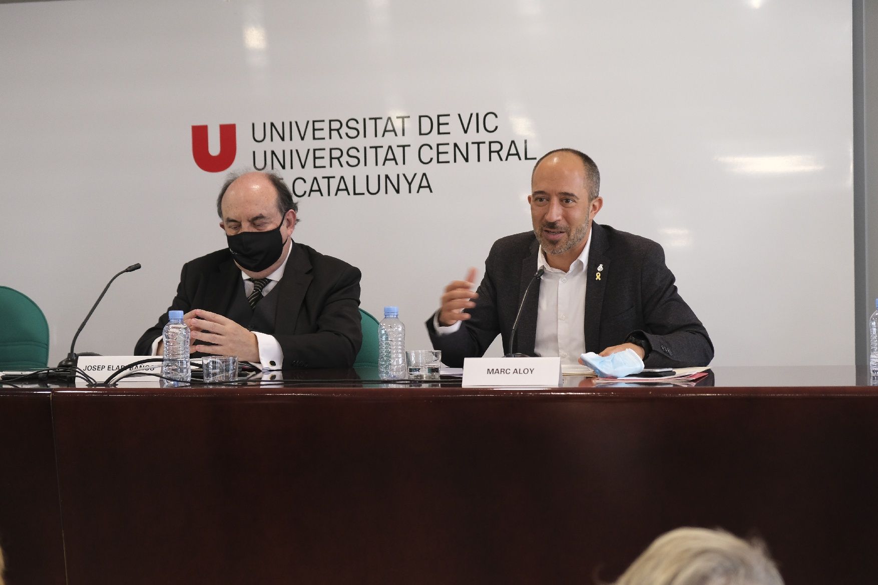 La inauguració del curs acadèmic 2021-22 de la UVic-UCC, en imatges