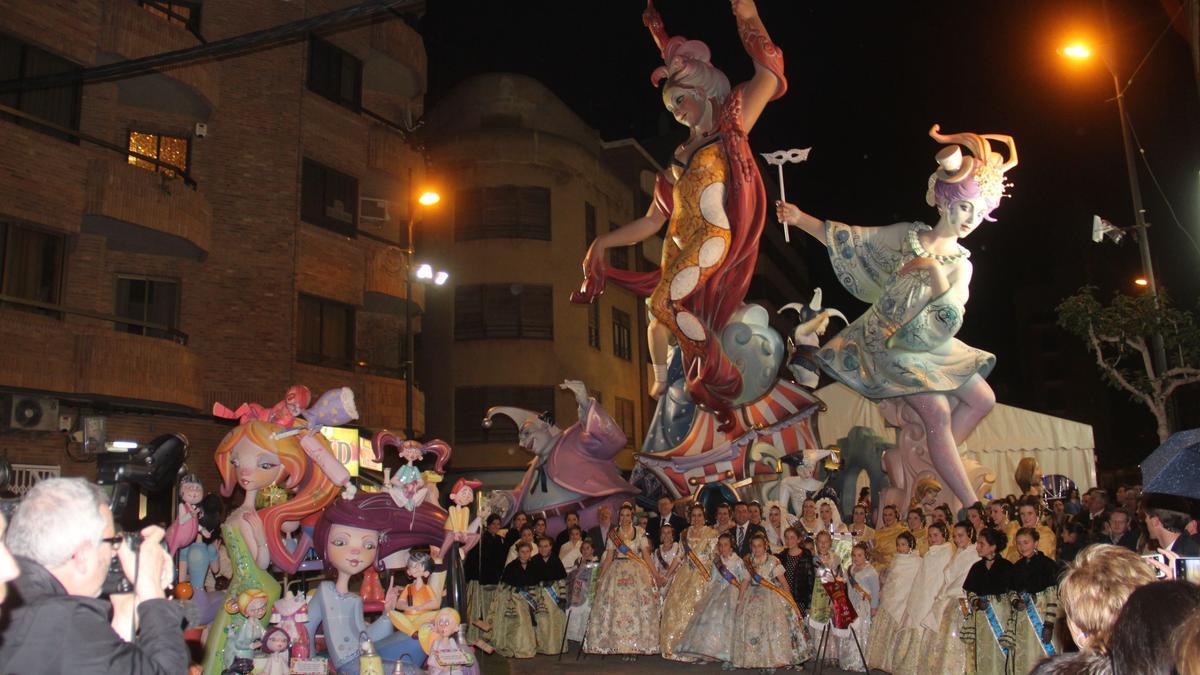 Imagen de la entrega de premios de las Fallas en una edición anterior