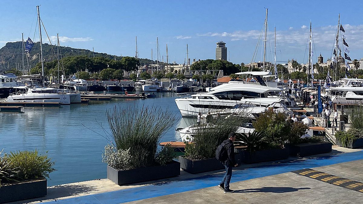 El Puerto de Barcelona como escaparate del Salón Náutico.