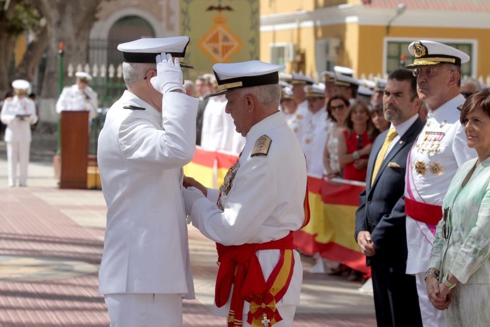 La Armada rinde homenaje a los que dieron su vida por España en el día de la Virgen del Carmen