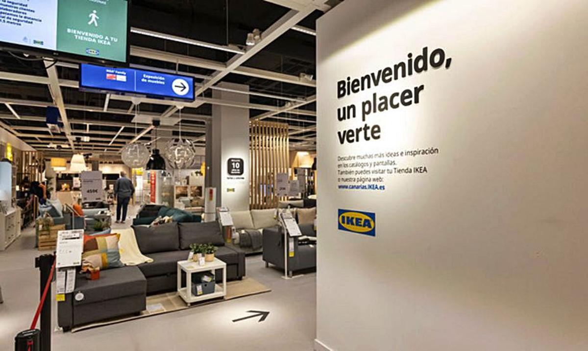 Instalaciones de Ikea.