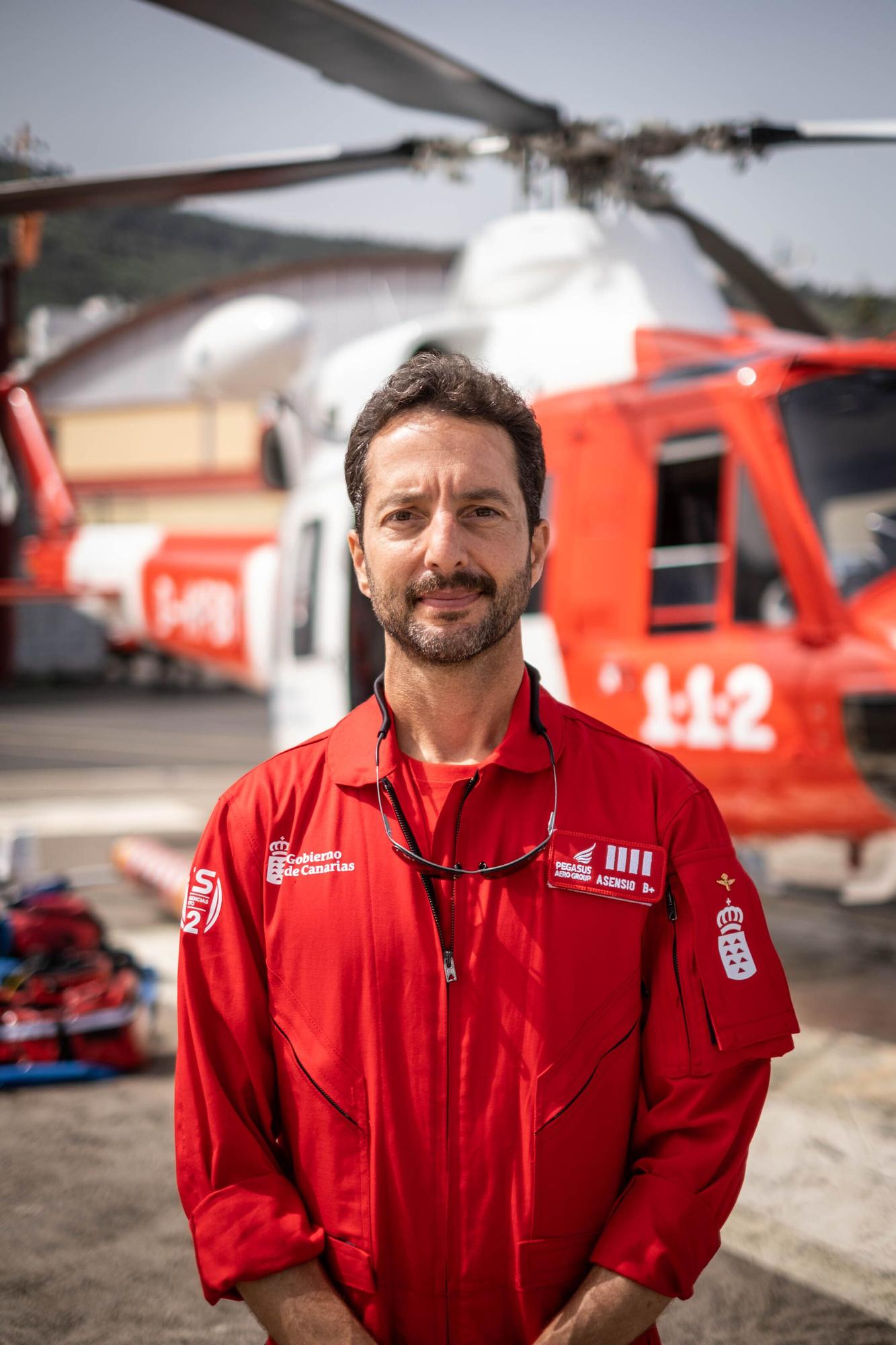 Presentación del nuevo modelo de helicópteros del Gobierno de Canarias