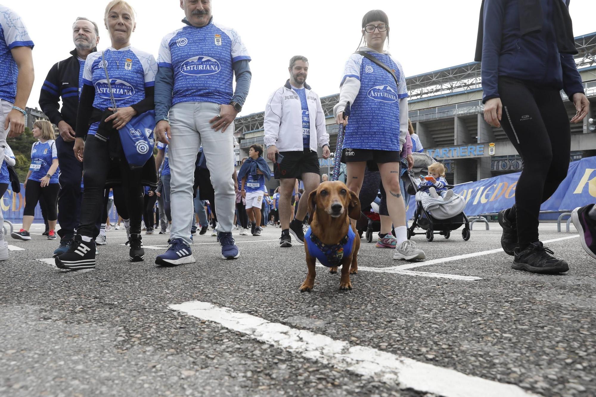 EN IMÁGENES: Así ha sido la carrera por el centenario del Real Oviedo