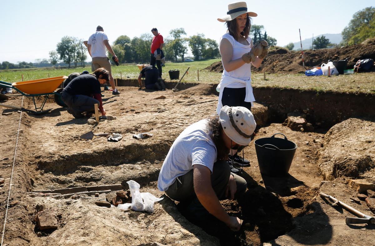 Cuando Llanera fue el centro romano de Asturias: así fueron las excavaciones en Lucus Asturum