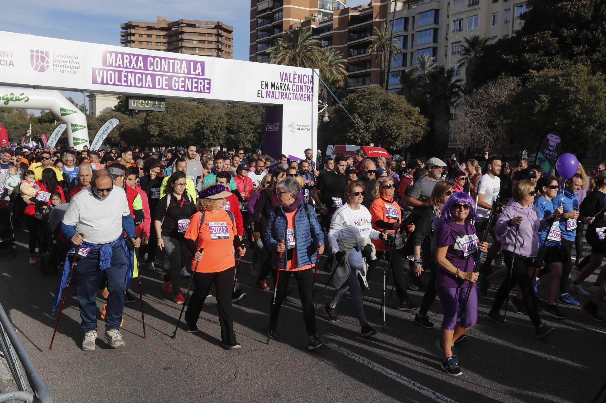 Todas las fotos de la marcha contra la violencia de género - Levante-EMV
