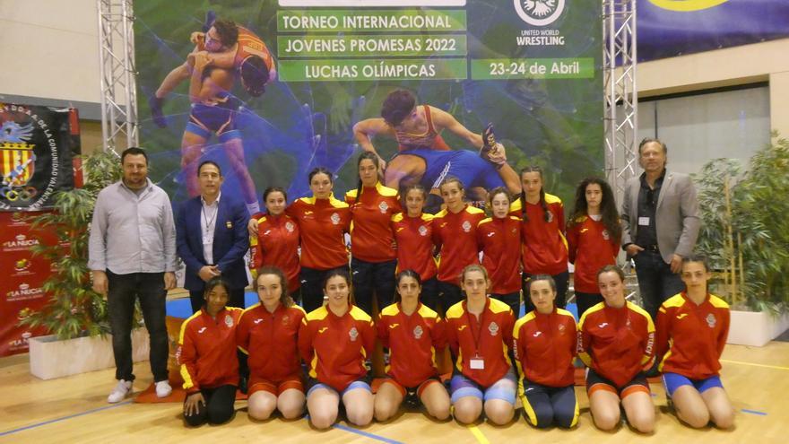 España se impuso en el Internacional de Luchas Olímpicas con 125 medallas