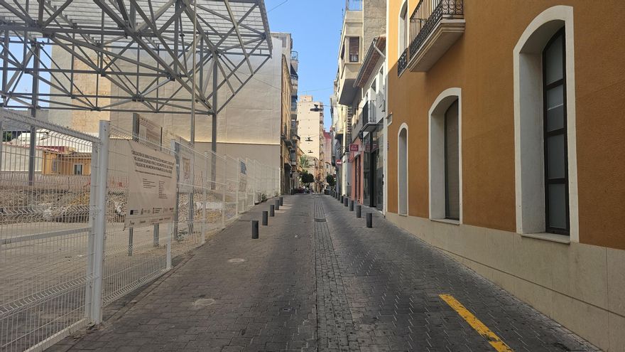 La calle de La Vila Joiosa que pasa a ser peatonal a partir del 5 de julio