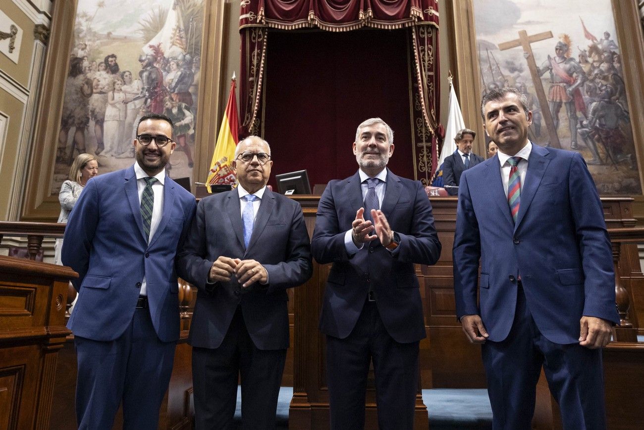 Segunda sesión del debate de investidura en el Parlamento de Canarias