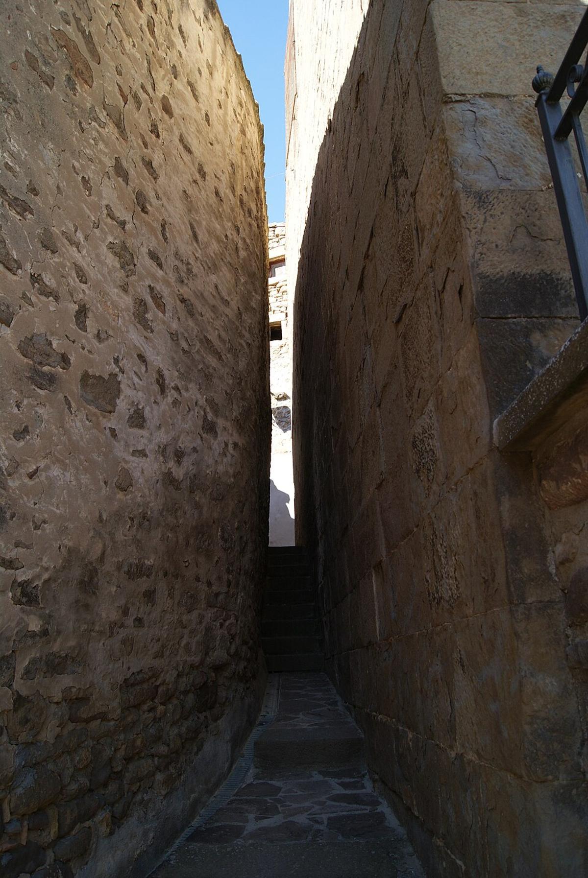 El Callejón de Urriés, en Zaragoza