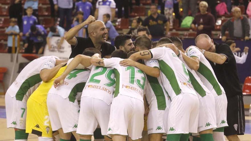 El Córdoba Futsal intenta trasladar el dulzor de la Copa a la Liga