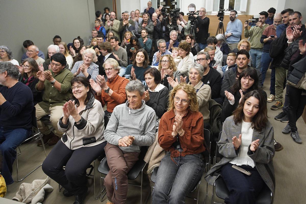 Les fotos de la rebuda d'Oriol Cardona a Banyoles