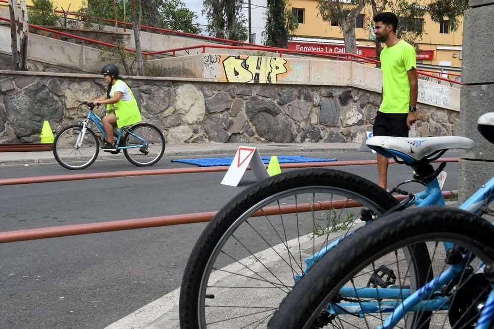 Actividad escolar en la Semana Europea de la Movilidad