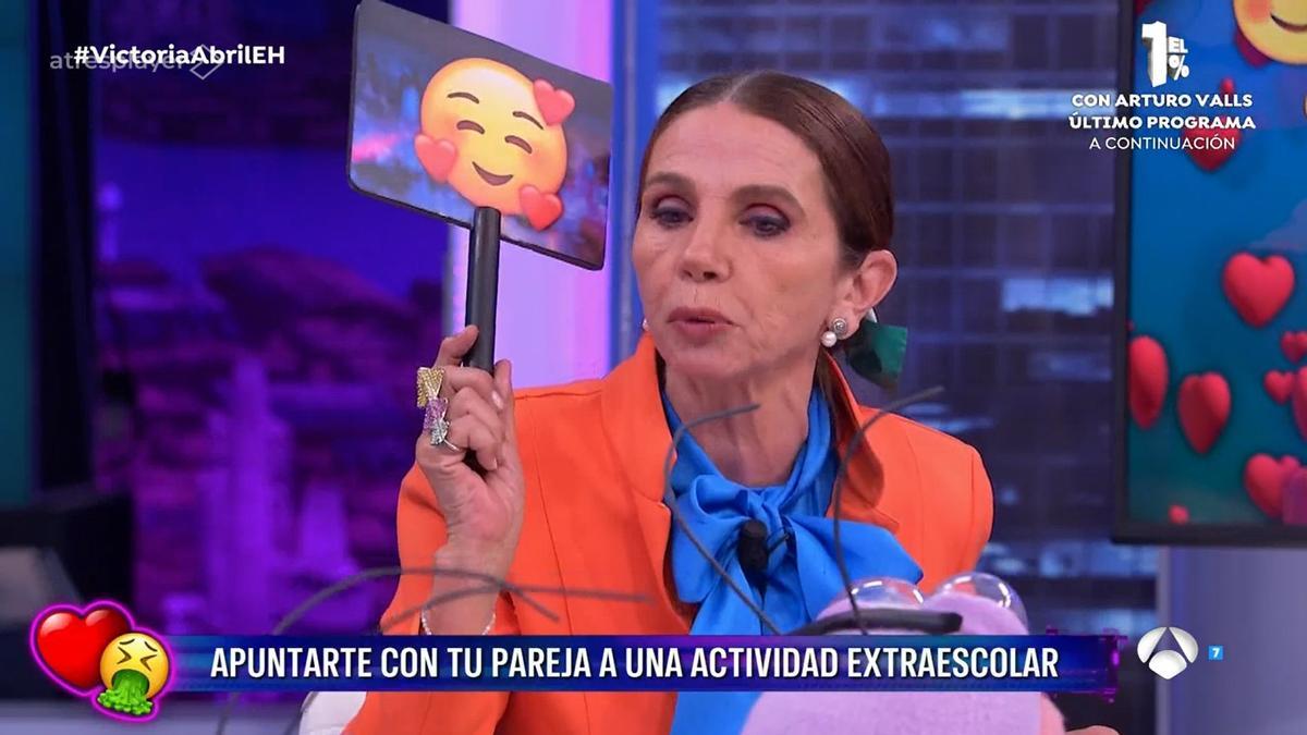 Victoria Abril, en 'El Hormiguero'