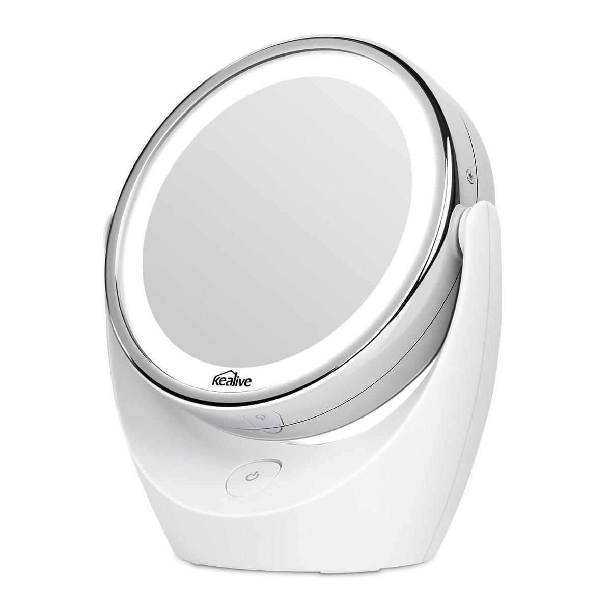 Espejo de maquillaje iluminado