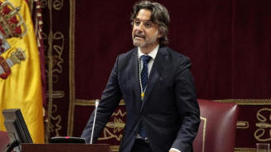 Gustavo Matos, presidente del Parlamento de Canarias.