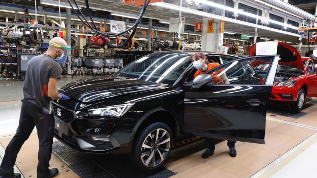 La producció del Seat León, a Martorell.  | DIARI DE GIRONA