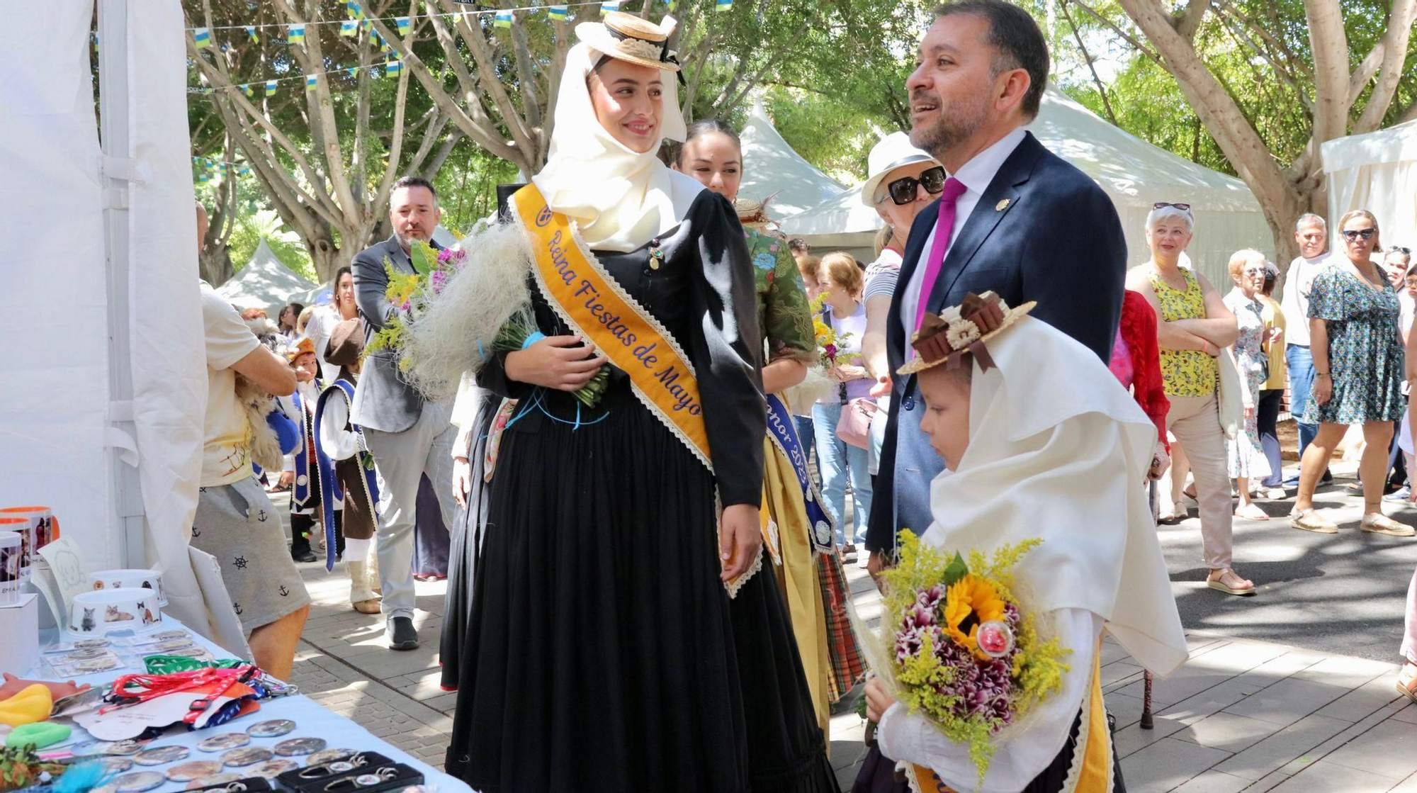 Inauguración de la exposición de flores y plantas del Parque García Sanabria