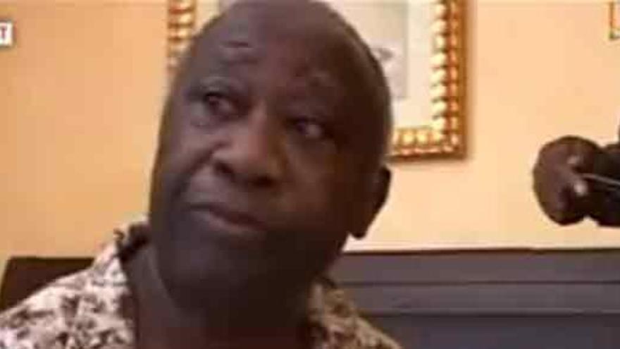 Ouattara confirma la rendición y arresto de Laurent Gbagbo