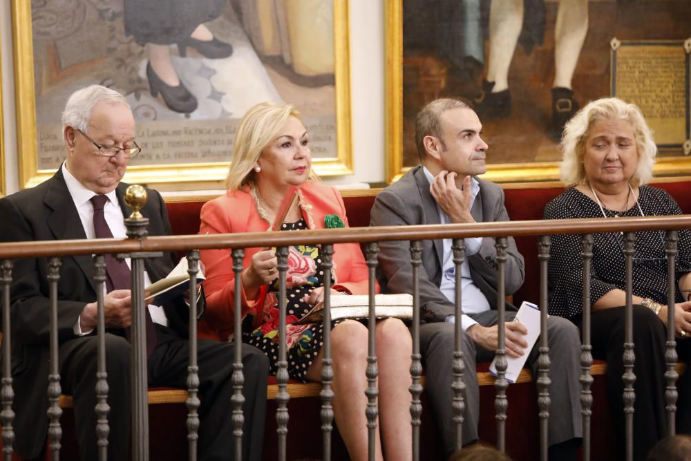 Acto de apertura de curso 2019-20 de la Universitat de València