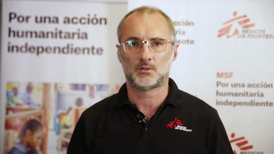 Cinco preguntas a David Noguera, presidente de Médicos Sin Fronteras