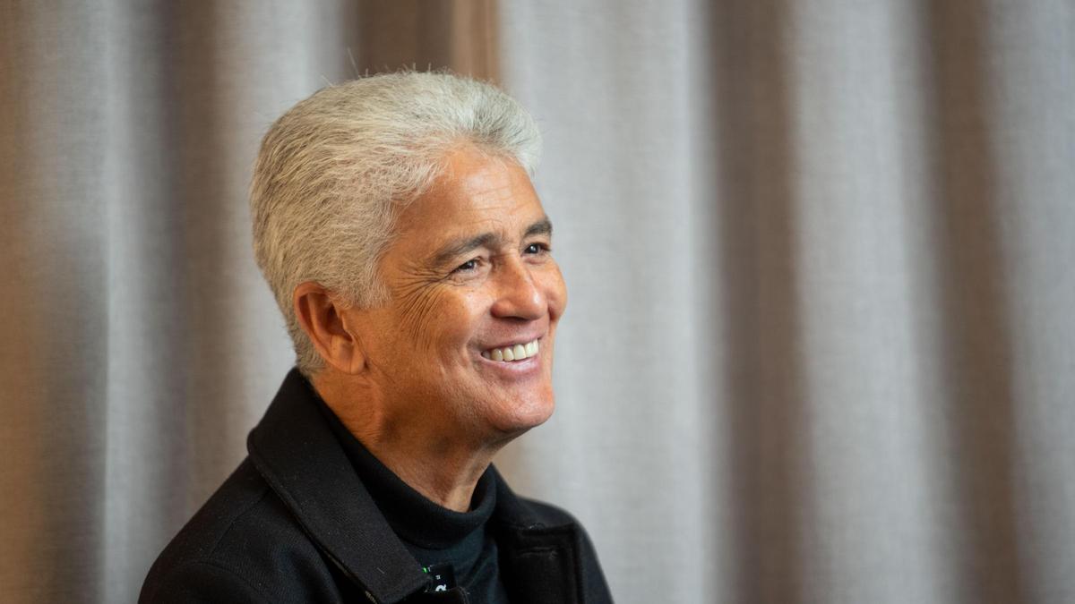 Bebeto, durante la entrevista con LA OPINIÓN