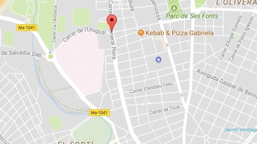34-Jähriger wirft in Palma Dutzende von Motorrädern um