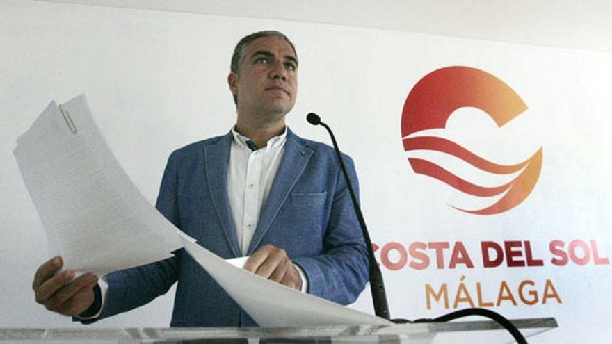 El Presidente de la Diputación Provincial de Málaga, Elías Bendodo, presenta el Plan de Acción de la Costa del Sol.