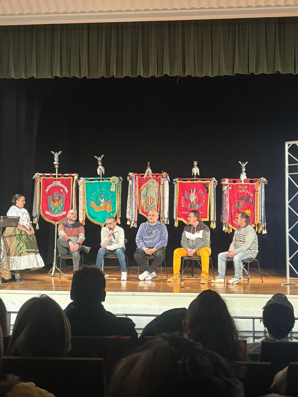 Acto de presentación de bocetos