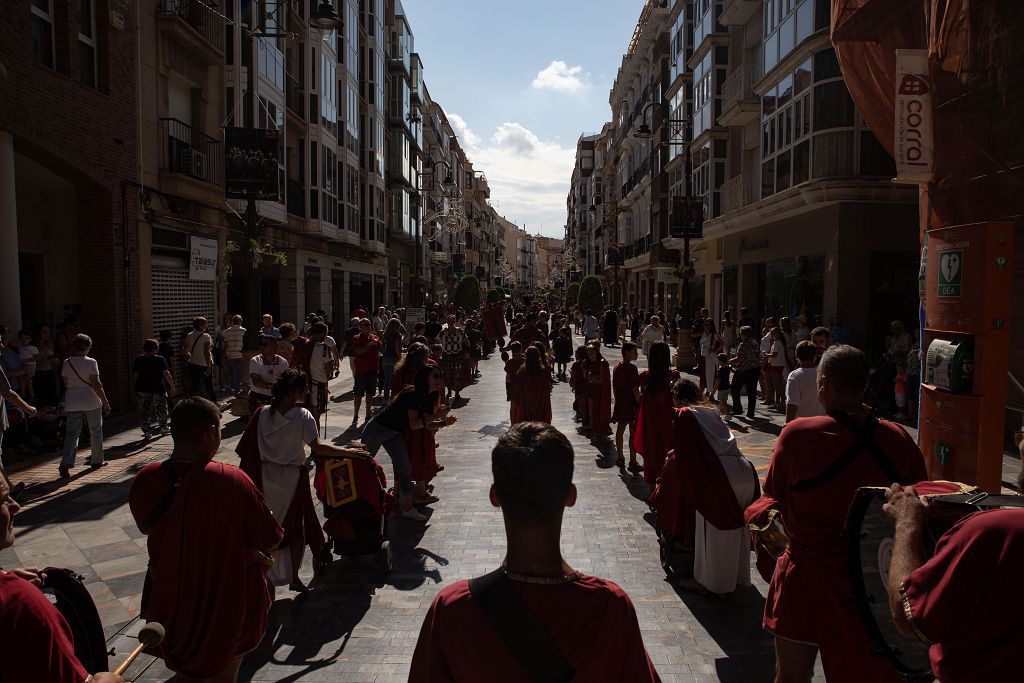 Desfile infantil de Carthagineses y Romanos