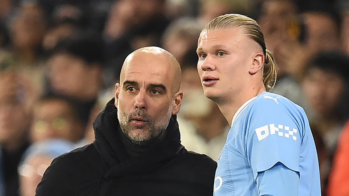 Guardiola y Haaland, peligro para el Madrid