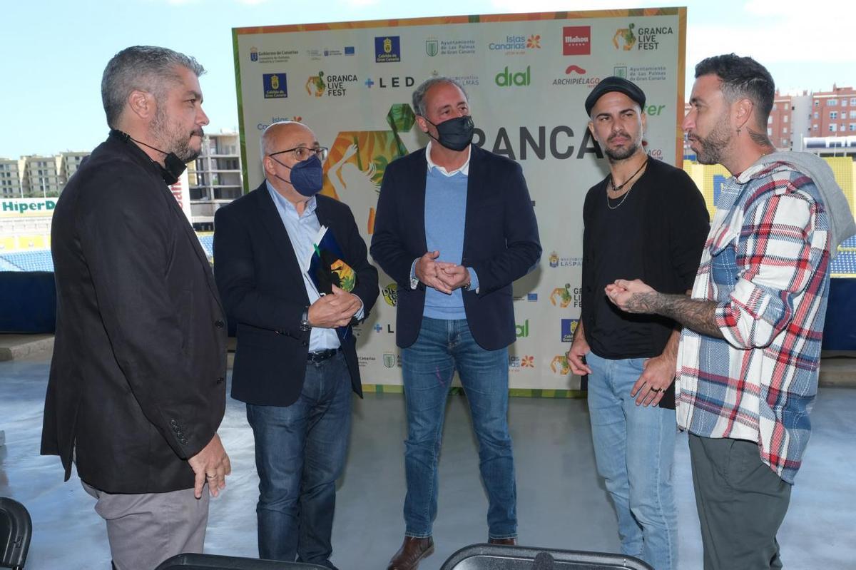 Presentación del GranCa Live Fest
