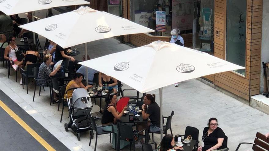 Fin del &quot;duty free&quot; para el terraceo en A Estrada