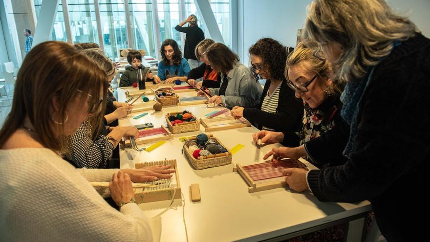 Talleres en el Ágora de A Coruña por los Días de la Artesanía